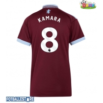 Aston Villa Boubacar Kamara #8 Hjemmedrakt Dame 2026-27 Kortermet